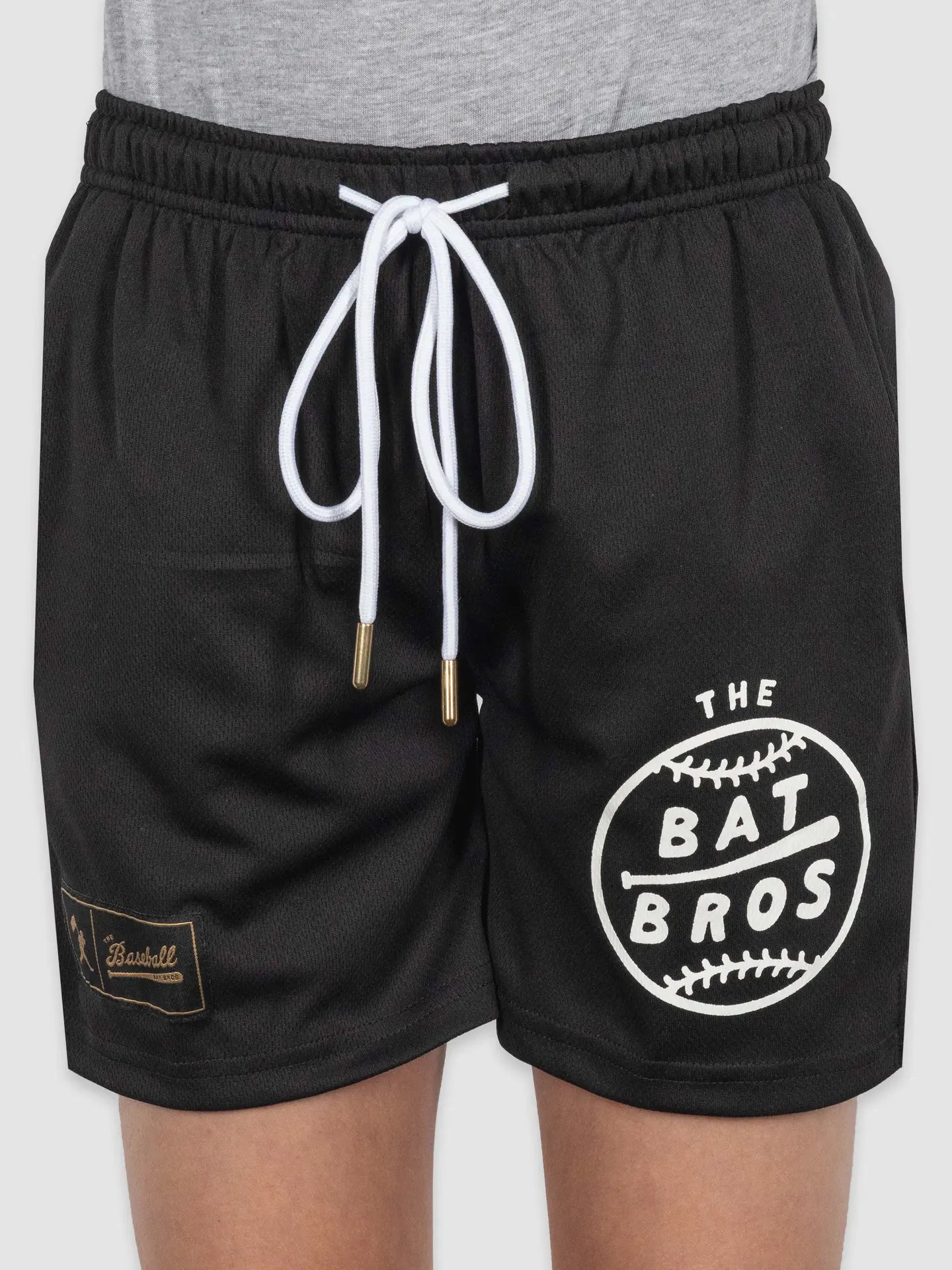 Bat Bros Baseball Diamond Air Youth Mesh Shorts