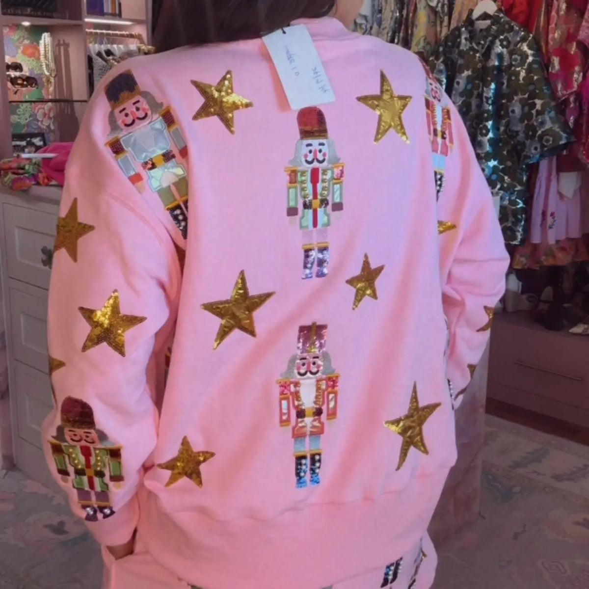 Bc Pink Nutcracker Sweatshirt Pre-Order