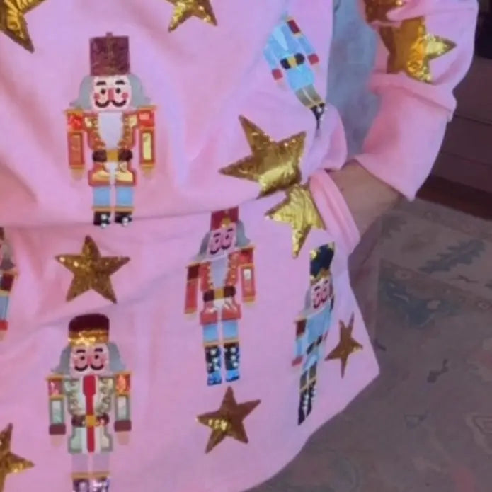 Bc Pink Nutcracker Sweatshirt Pre-Order