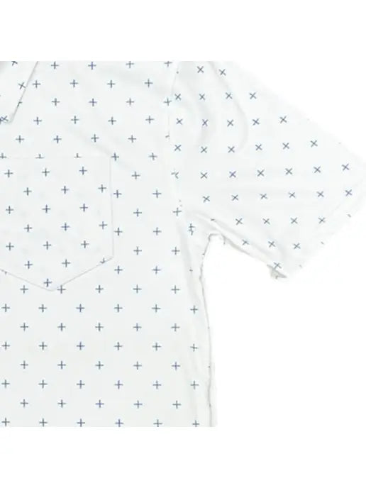 Boys Polo Performance Shirt - Daddy & Me Boys Pocket Polo - French Blue