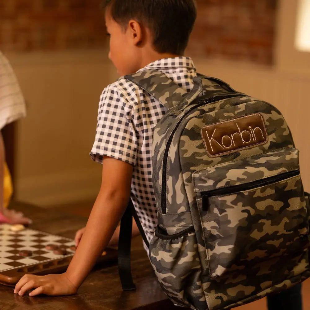 Camo Backpack