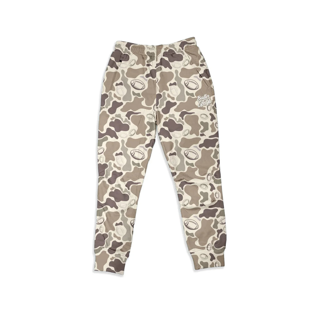 Baller Lifestyle Camo Football Joggers