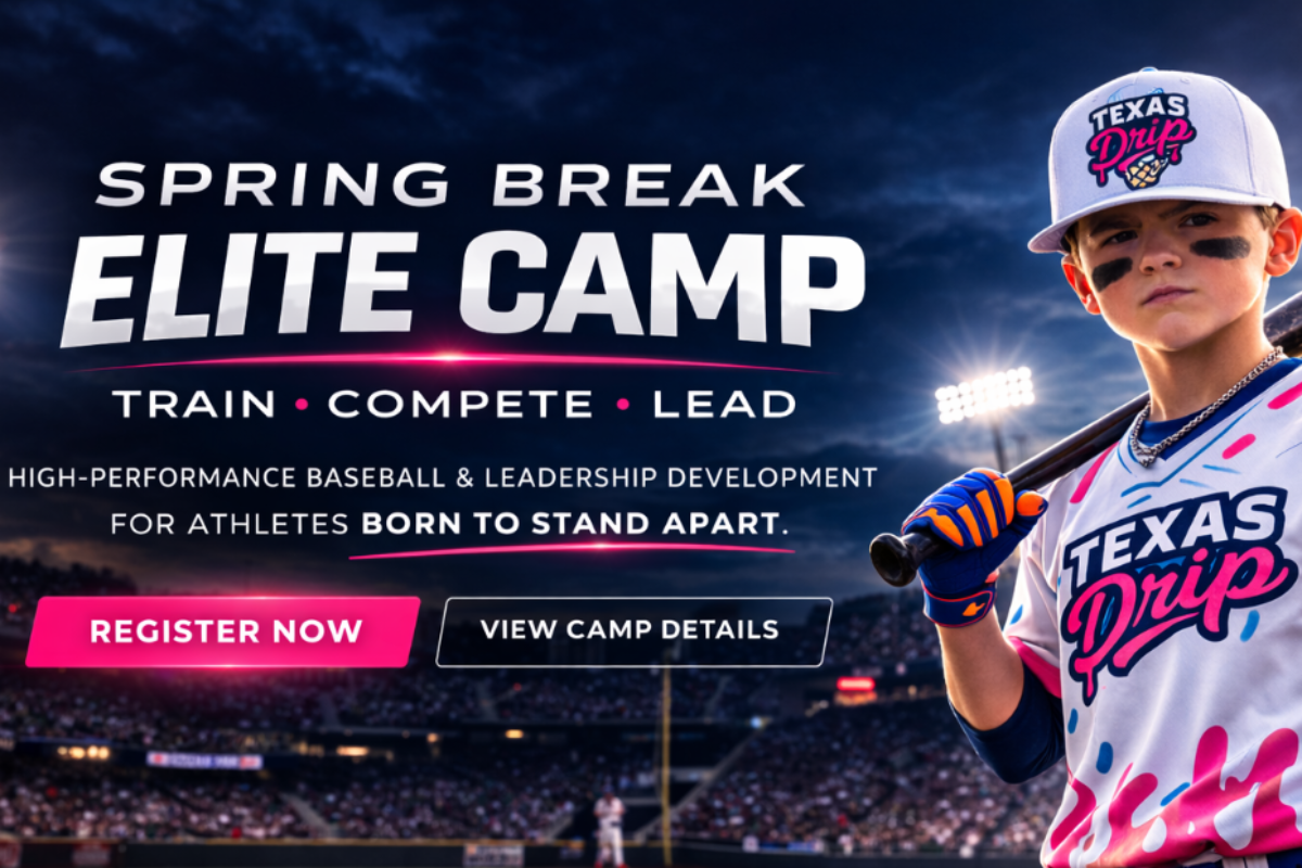 Texas Drip Baseball Foundation Invitational Camp Registration Fee- Team Registration