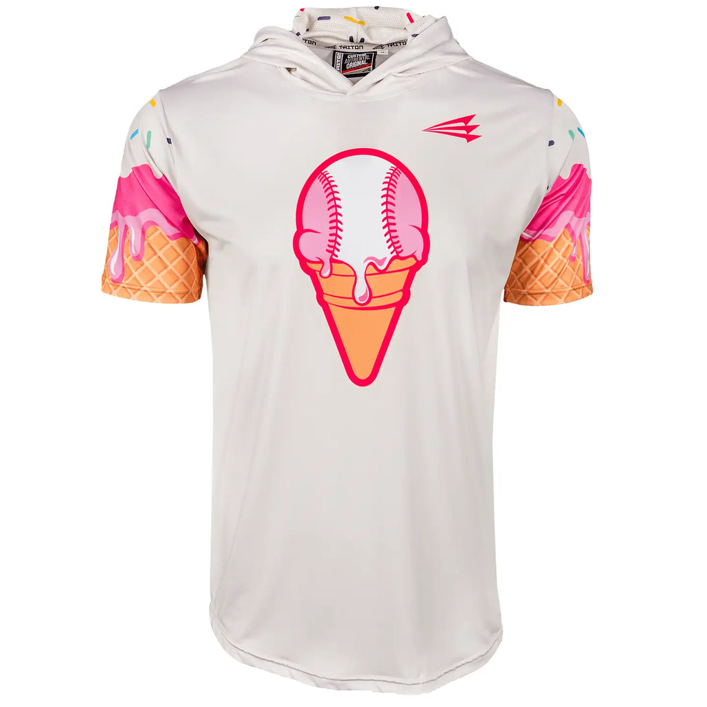 Cream City Baseball Ice Cream Hypermax Short Sleeve Hoodie