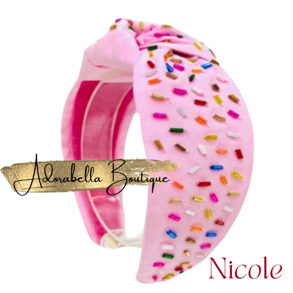 Valentines Beaded Headbands