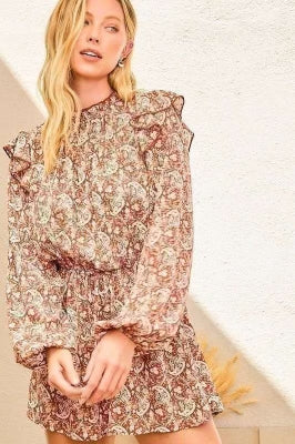 Organic Floral Romper
