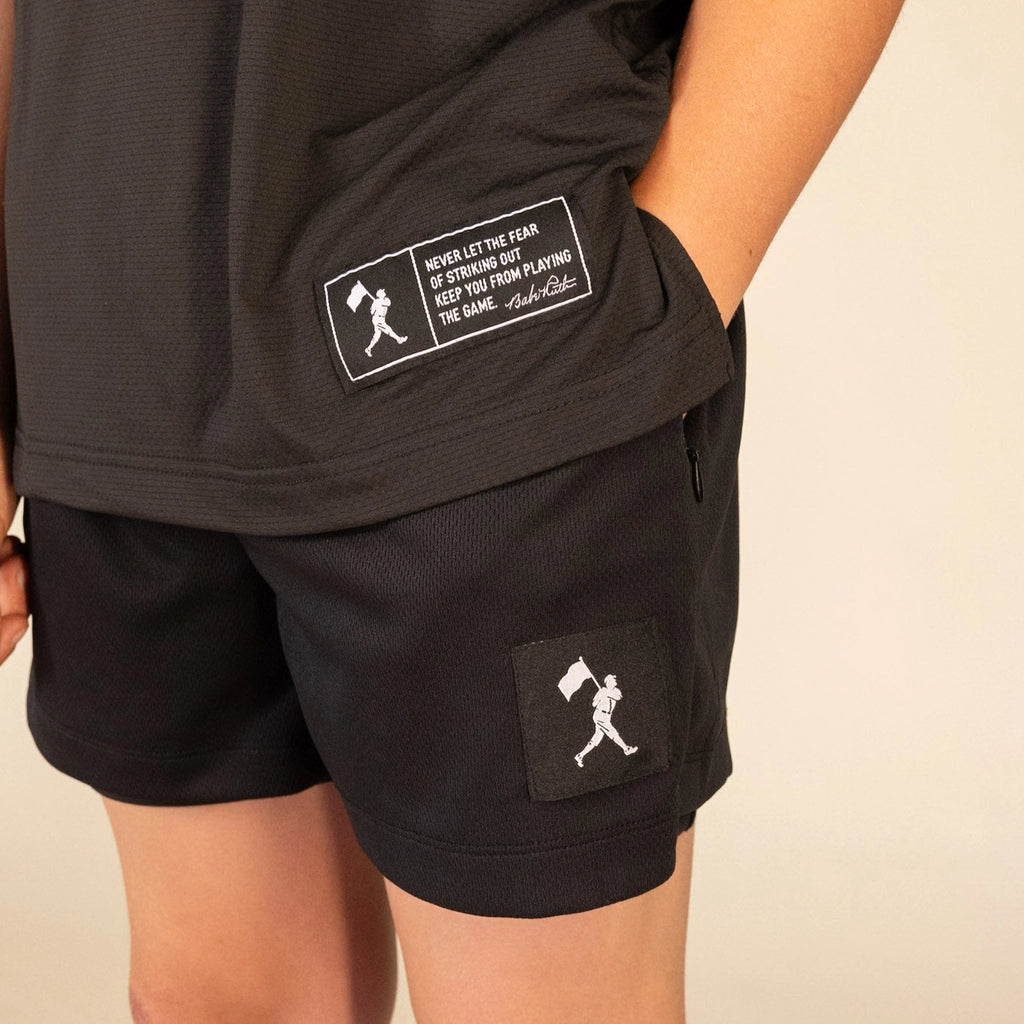 Diamond Air Liner Mesh Training Shorts (Black)