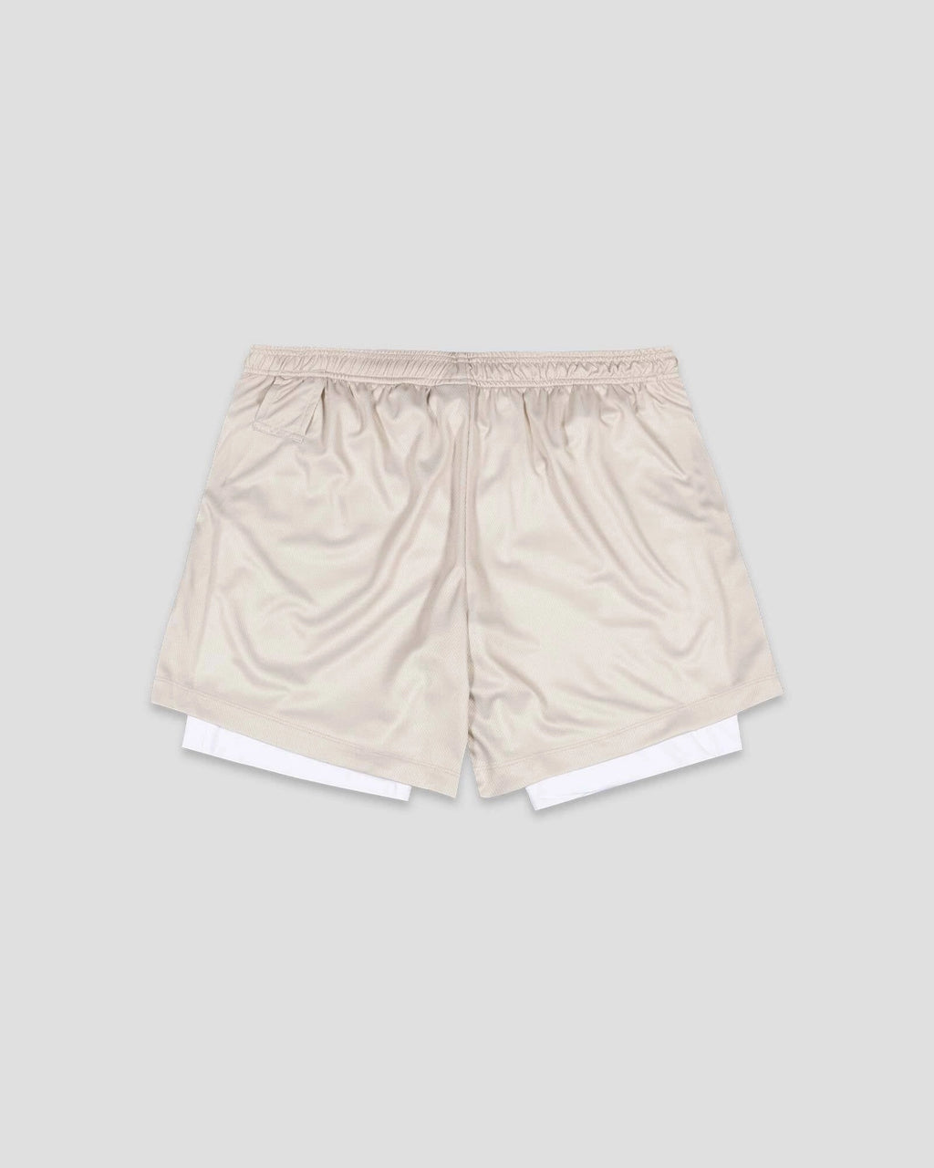 Diamond Air Liner Mesh Training Shorts (Cream)