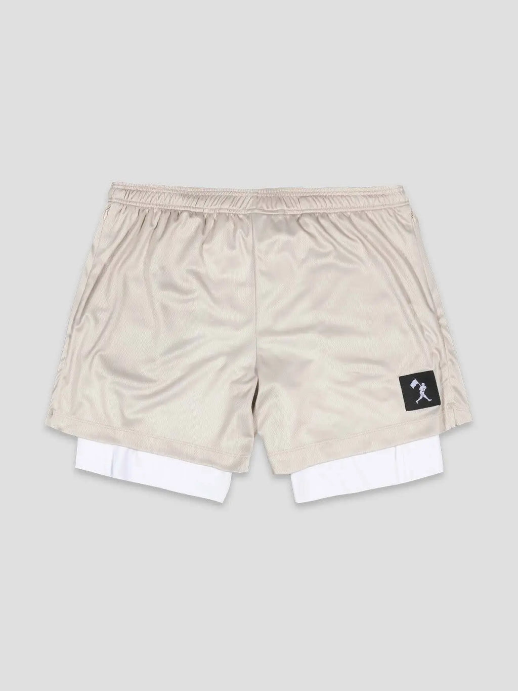 Diamond Air Liner Mesh Training Shorts (Cream)