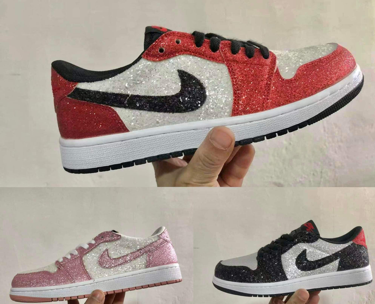 Glitter Inspired Tennis Shoes Pre Order