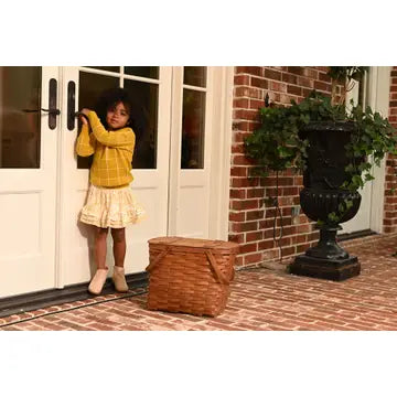 Fall Clothing 2024- Kids- Annie Ruffle Skort - Amber Waves