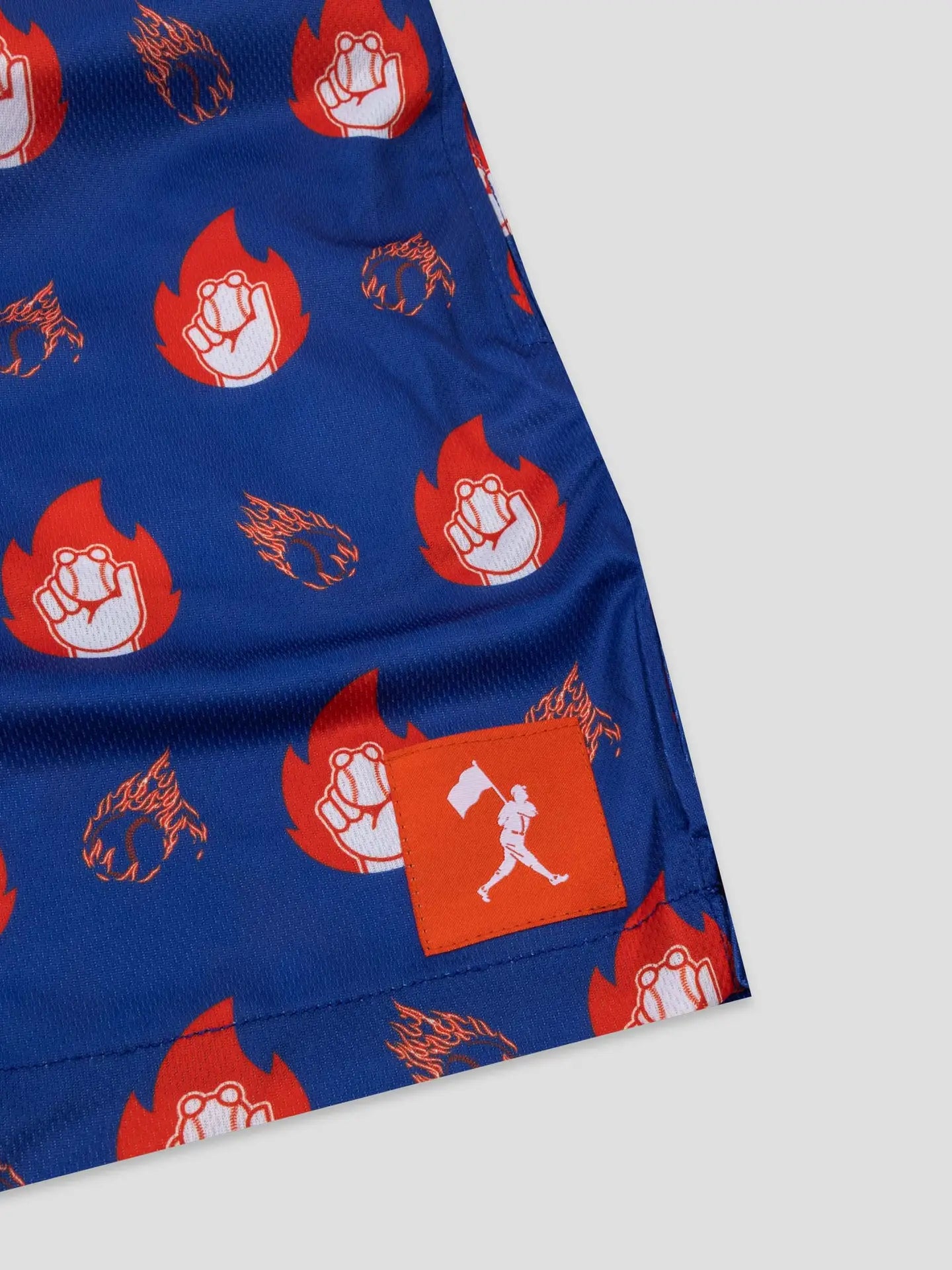 Flamethrower Diamond Air Mesh Shorts