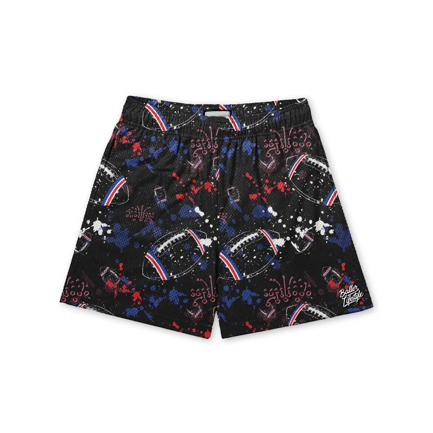 Retro Football Drip Shorts