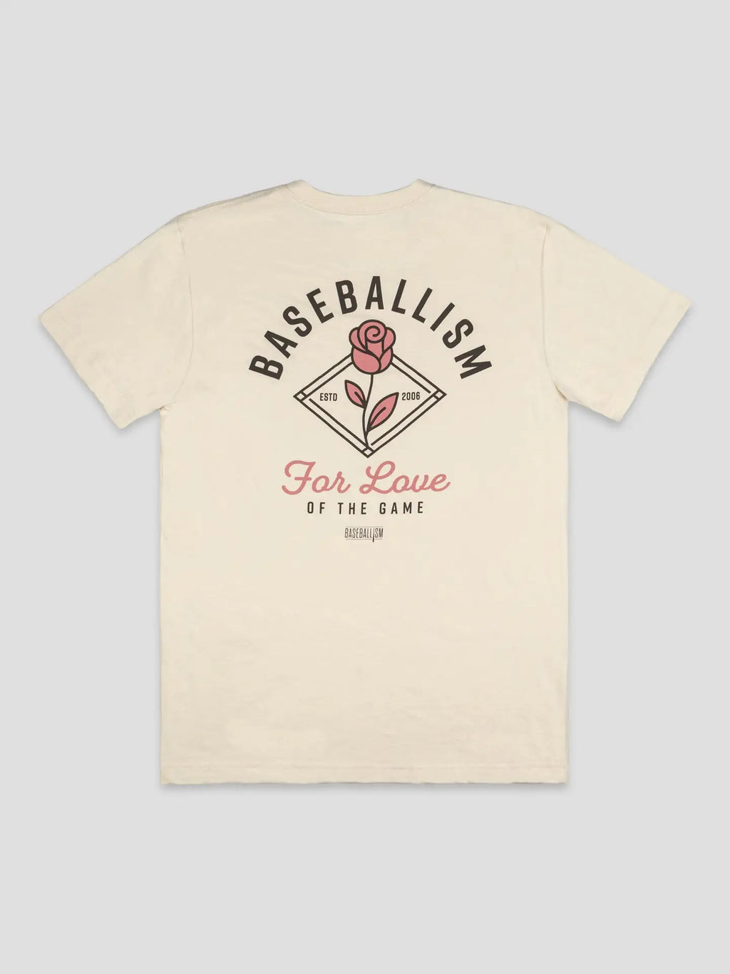 For Love of the Game Rose T-Shirt - Cream