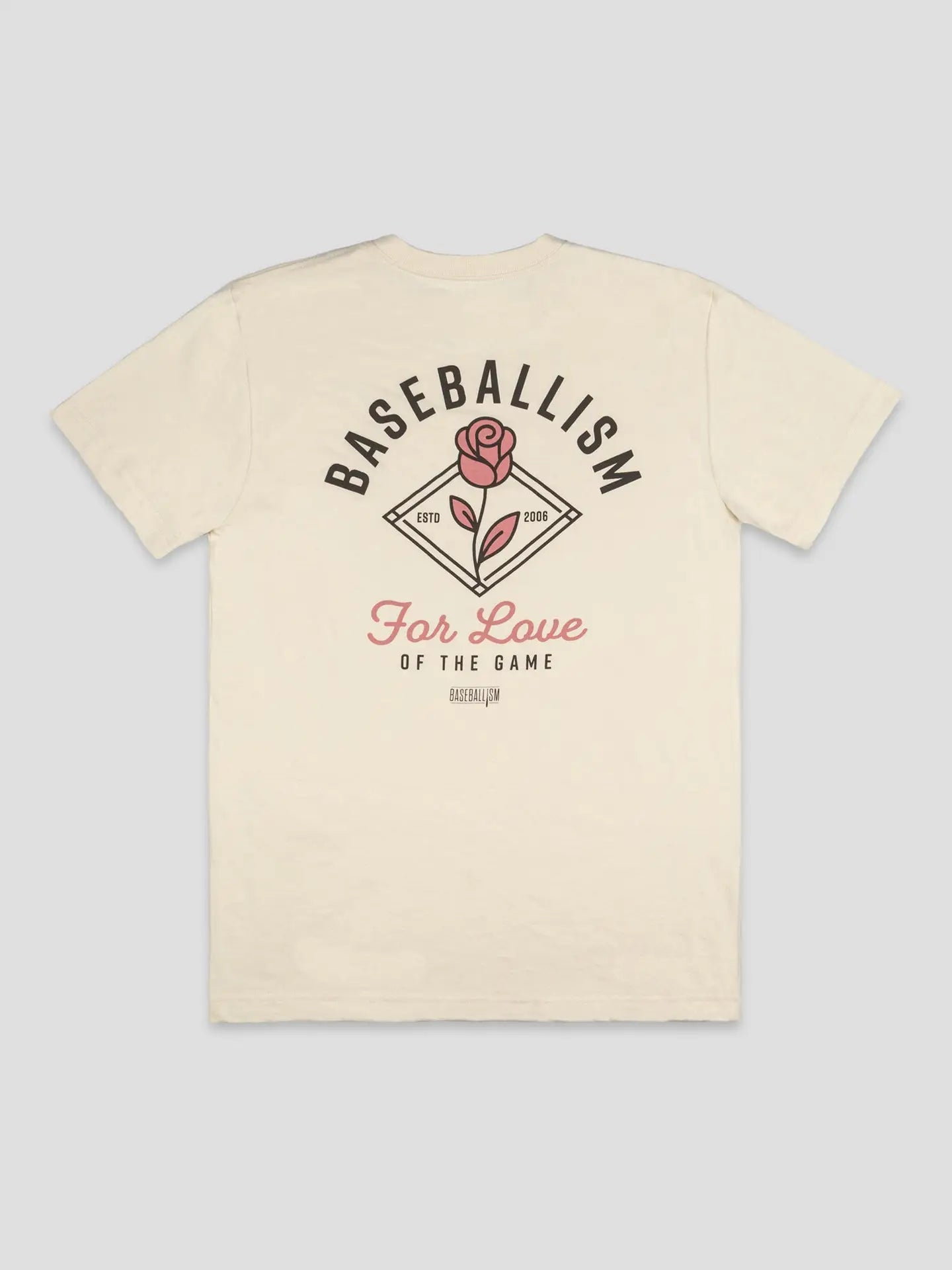 For Love of the Game Rose T-Shirt - Cream