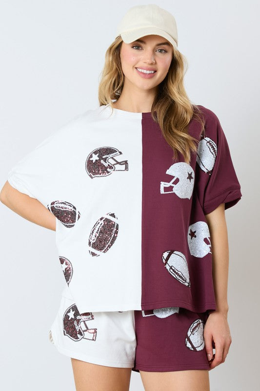 Game Day Color Block Shorts PRE-ORDER