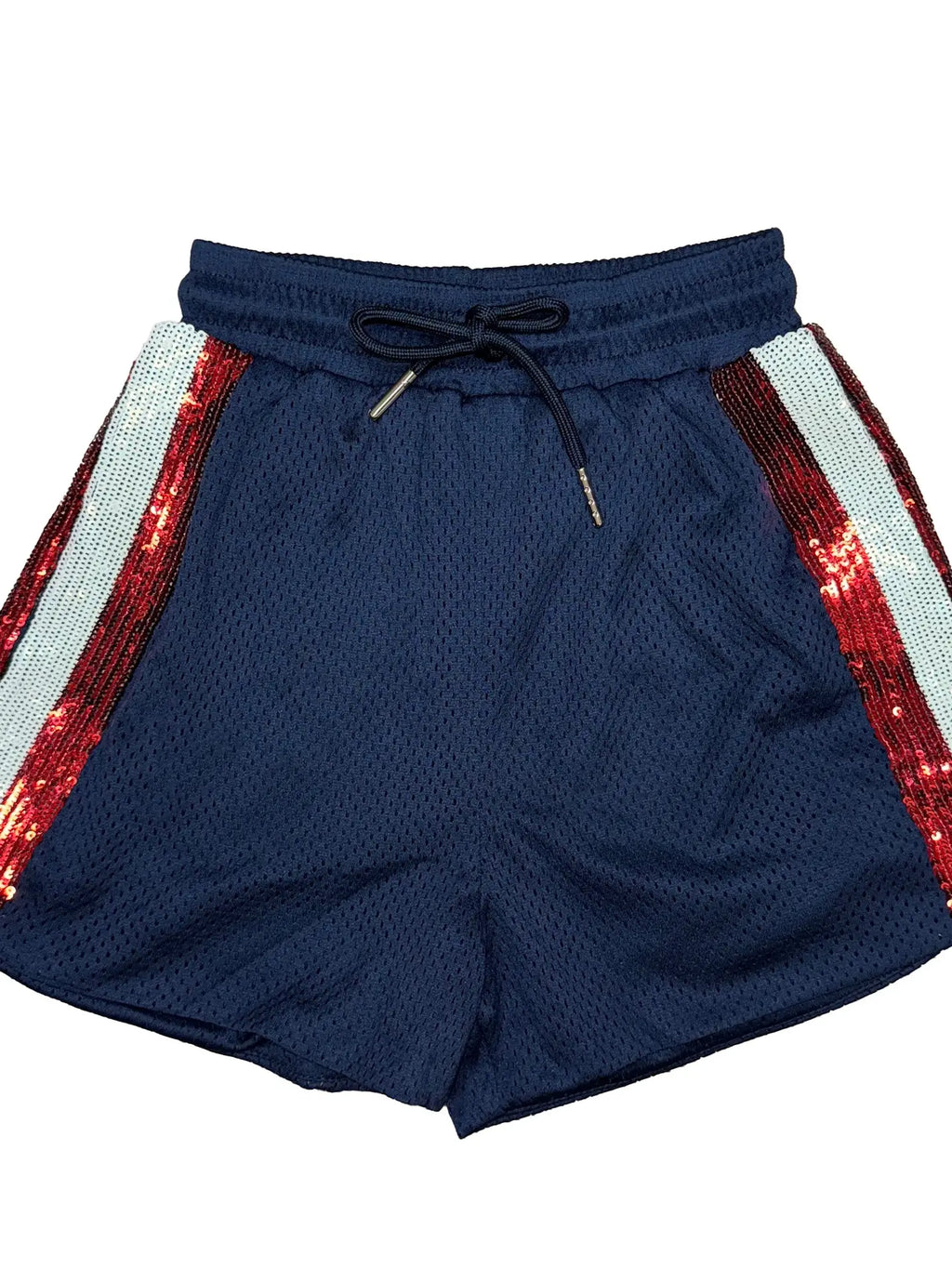 Girl's All-Star Sequin Stripe Shorts