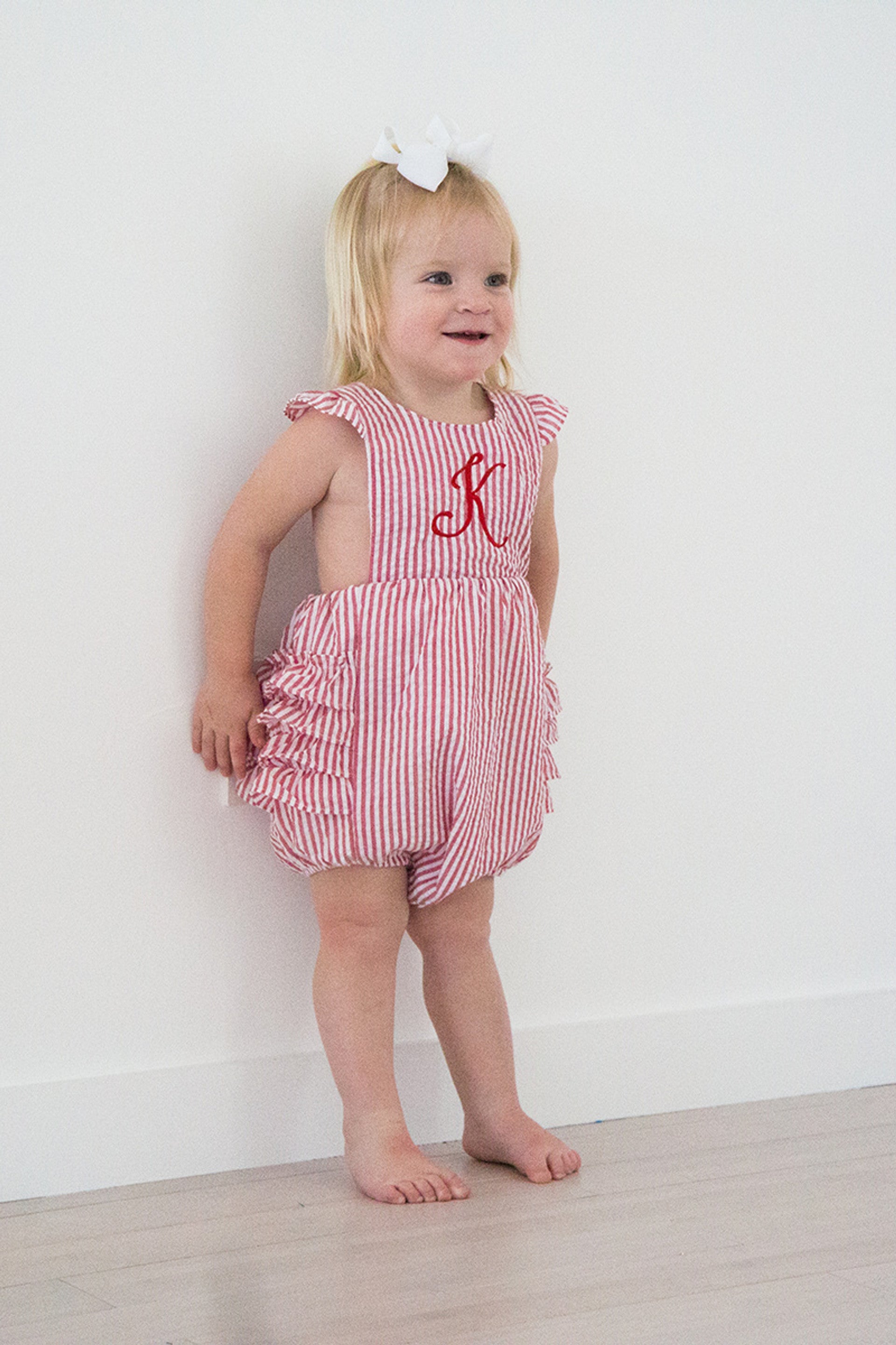 Girl's Ruffle Sun Suit