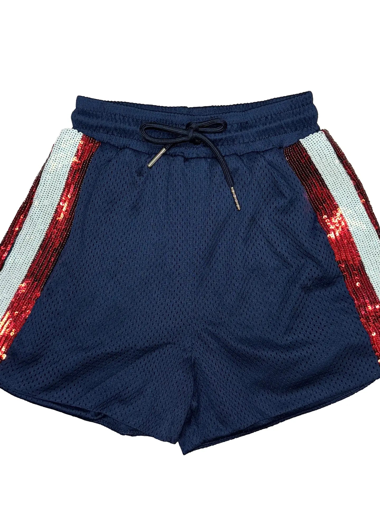 Girl's All-Star Sequin Stripe Shorts