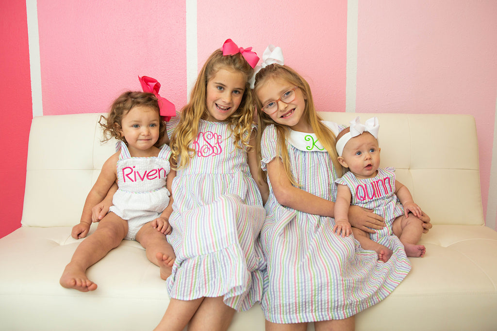 Girl's Ruffle Sun Suit