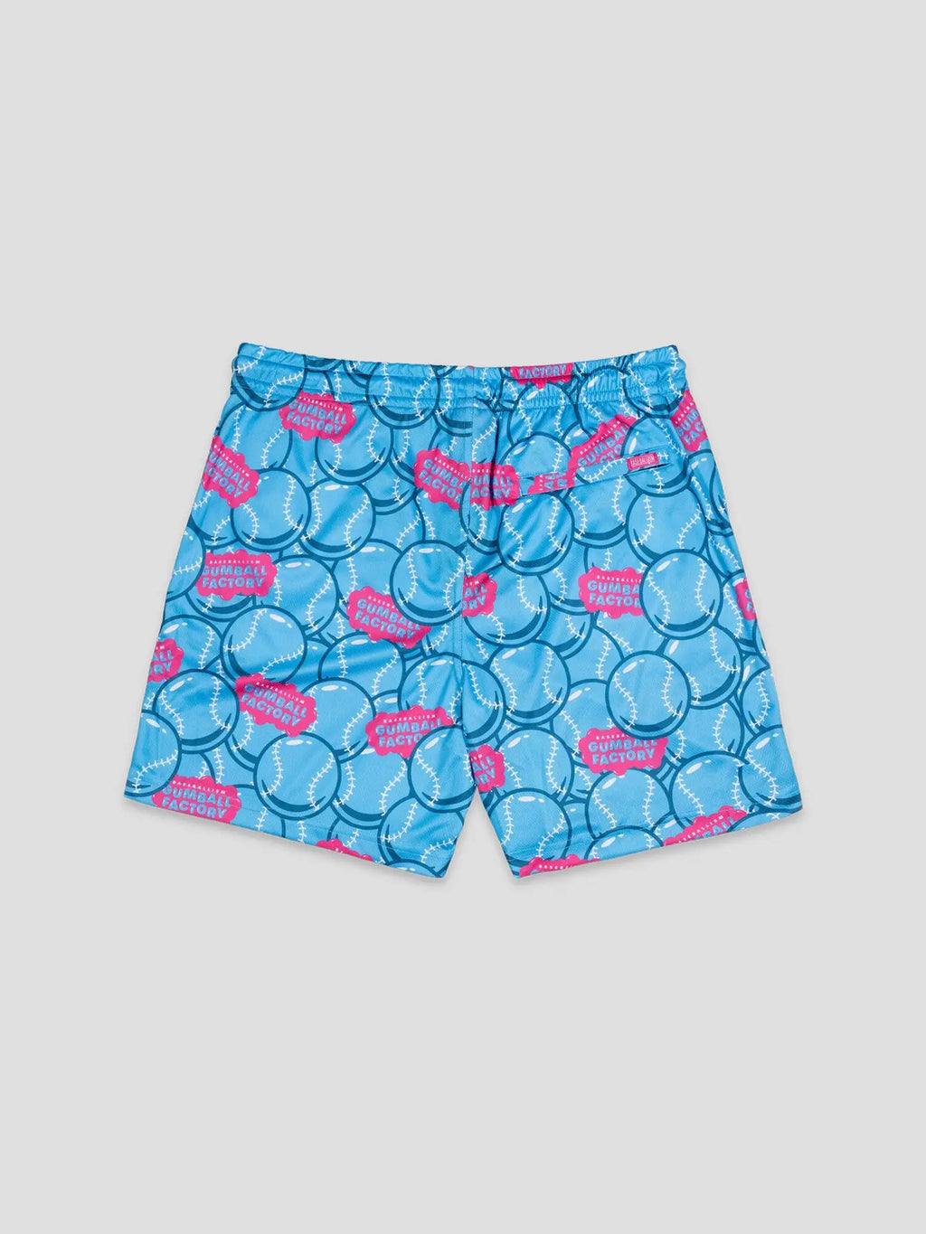 Gumball Factory Diamond Air Mesh Shorts (Light Blue) - Youth