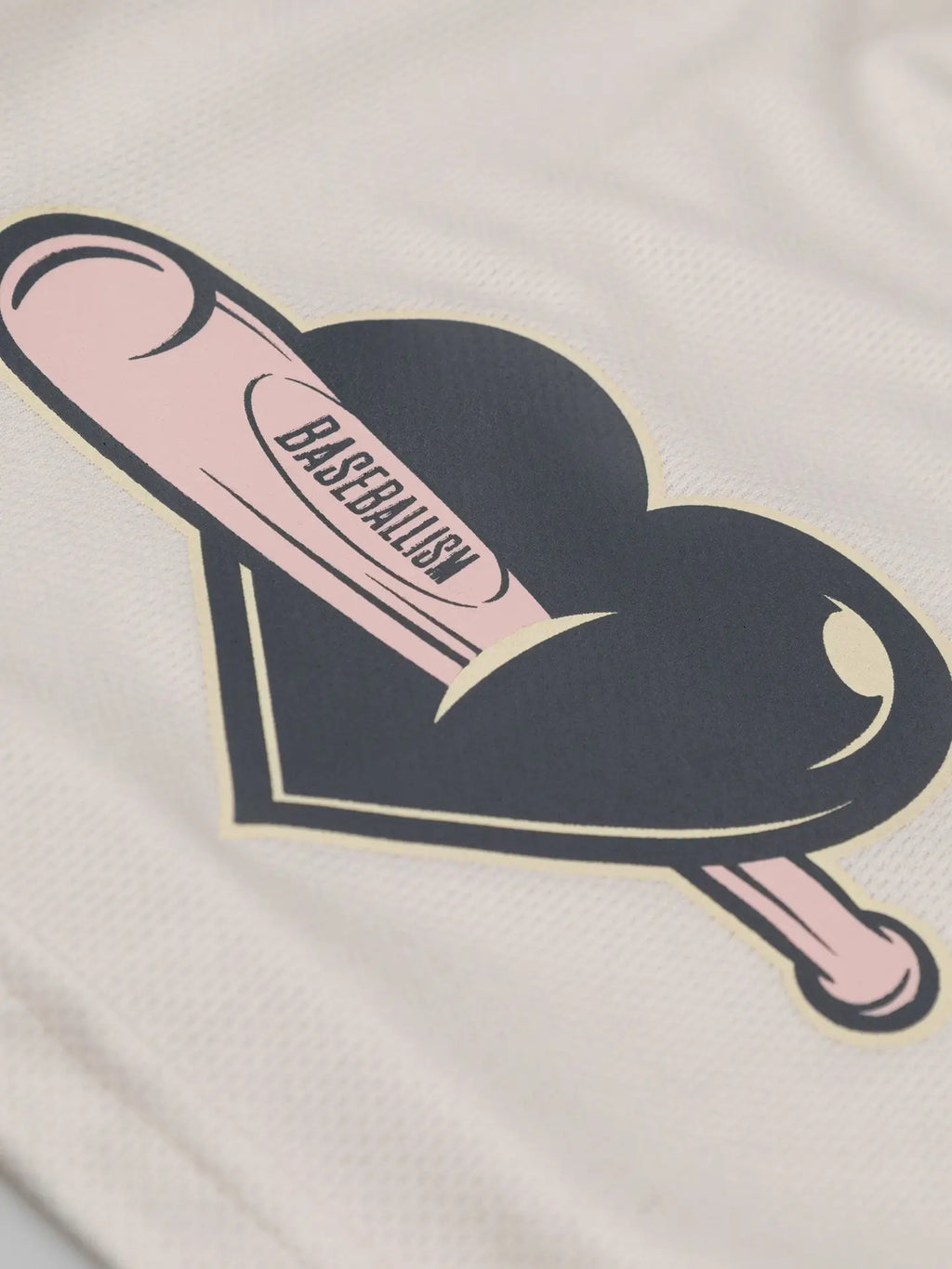 Heart Bat Diamond Air Mesh Shorts