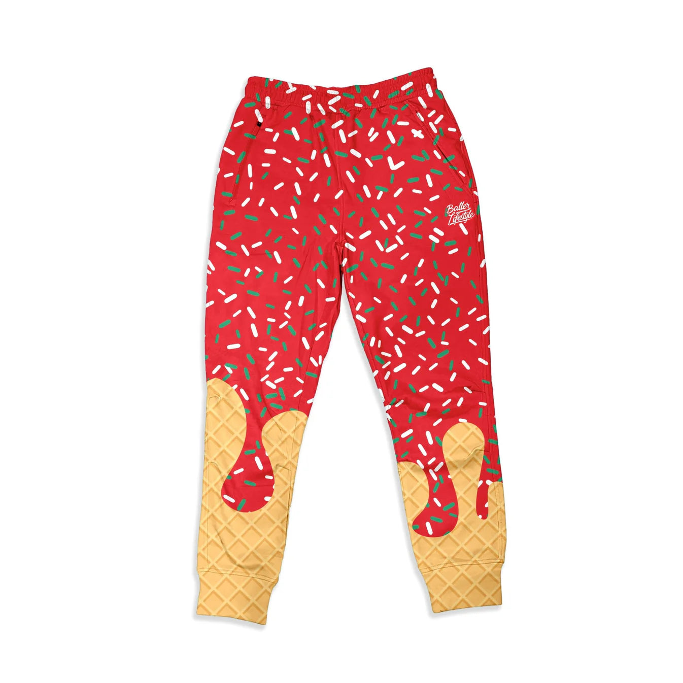 Baseball Lifestyle Ice Cream Drip Joggers