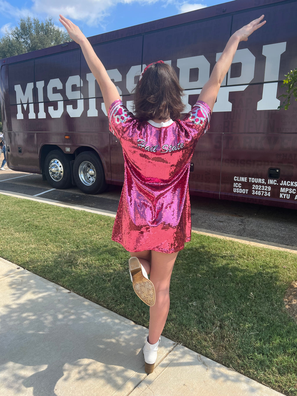 Custom Sequin Jersey Dress Adorabella Boutique Custom Sequin Jersey Dress Adorabella Boutique