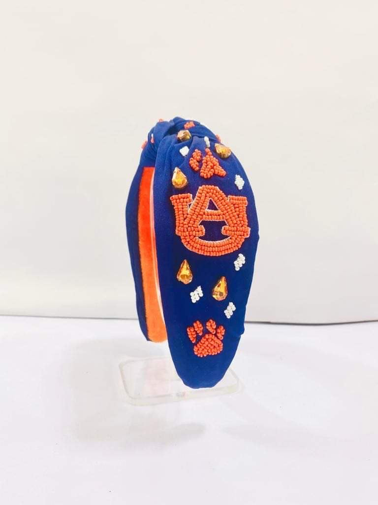 Game Day Custom Beaded Headbands