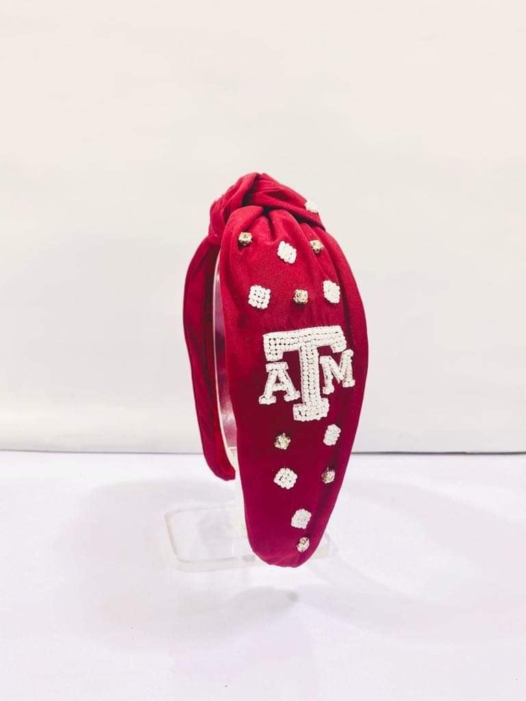 Game Day Custom Beaded Headbands
