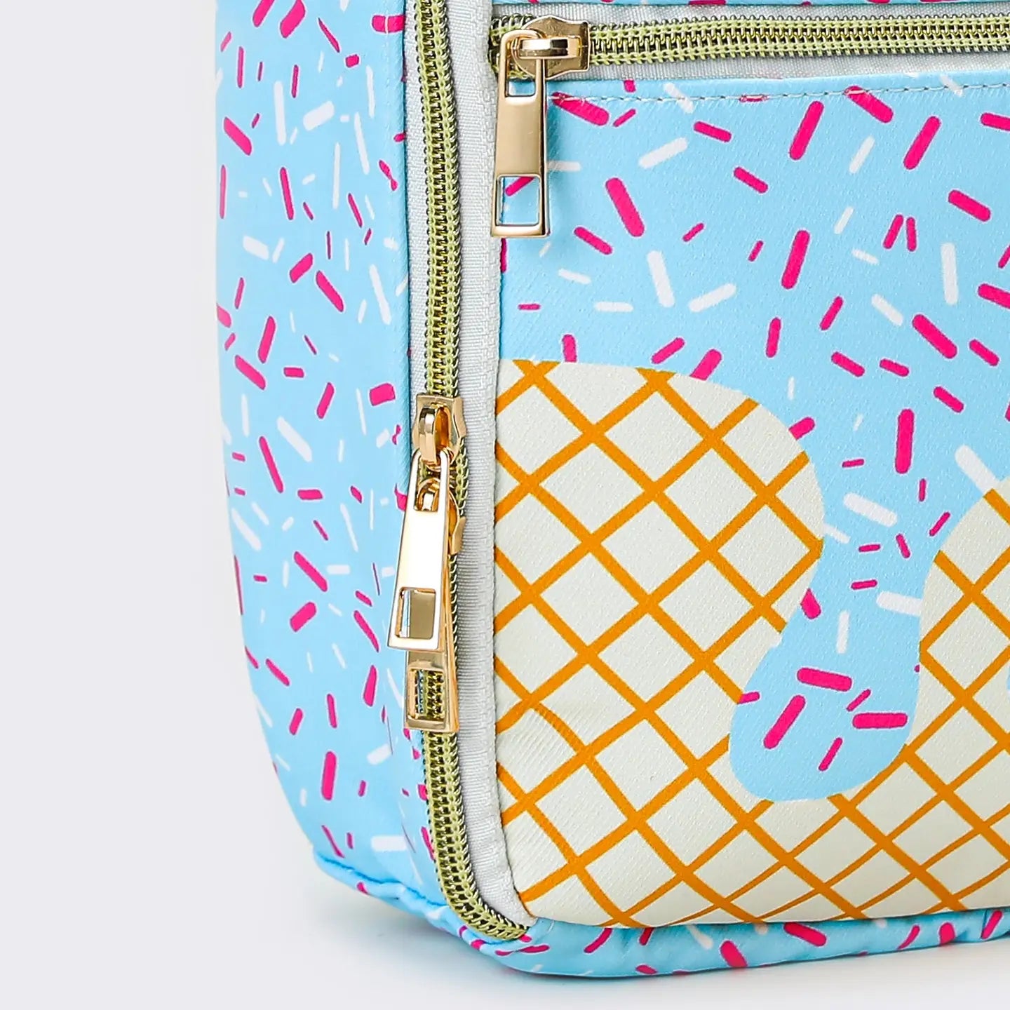 Ice Cream Drip Canvas Lunch Boxes Box