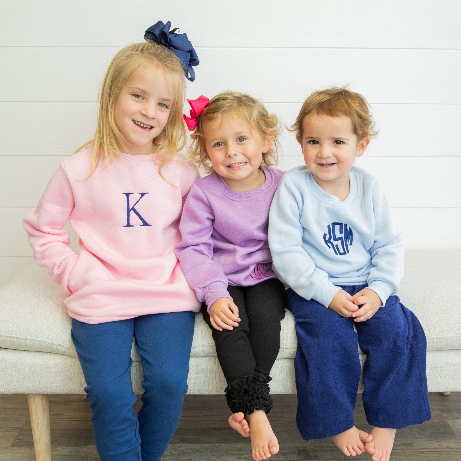 Youth Monogrammed Sweatshirt