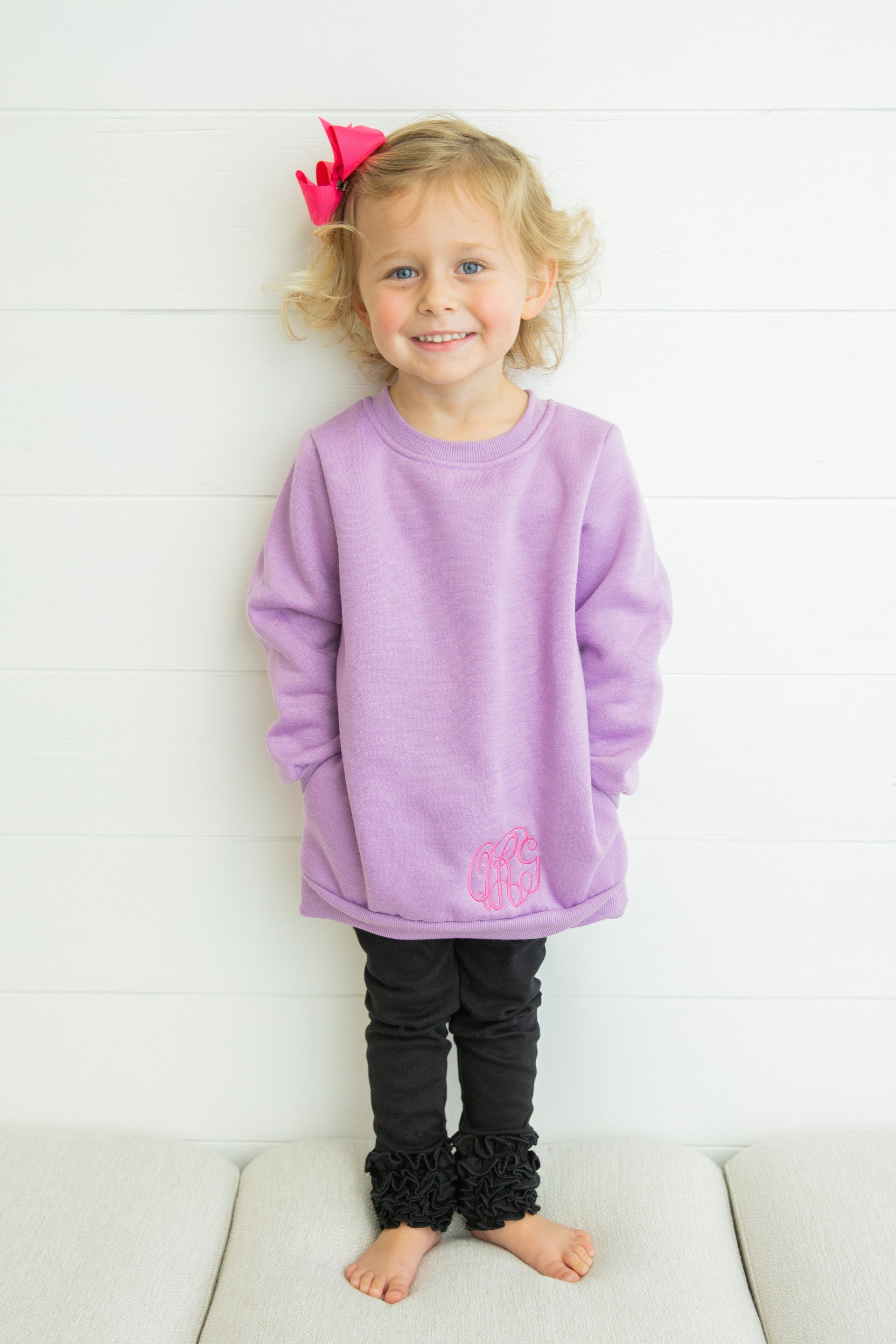 Youth Monogrammed Sweatshirt