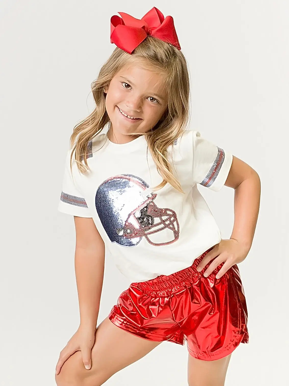 Sequin Helmet Top
