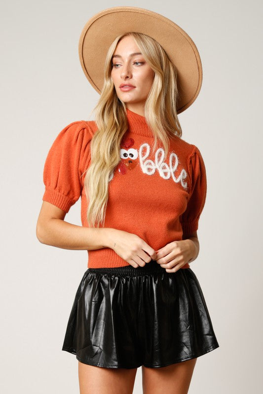 Metallic Skort