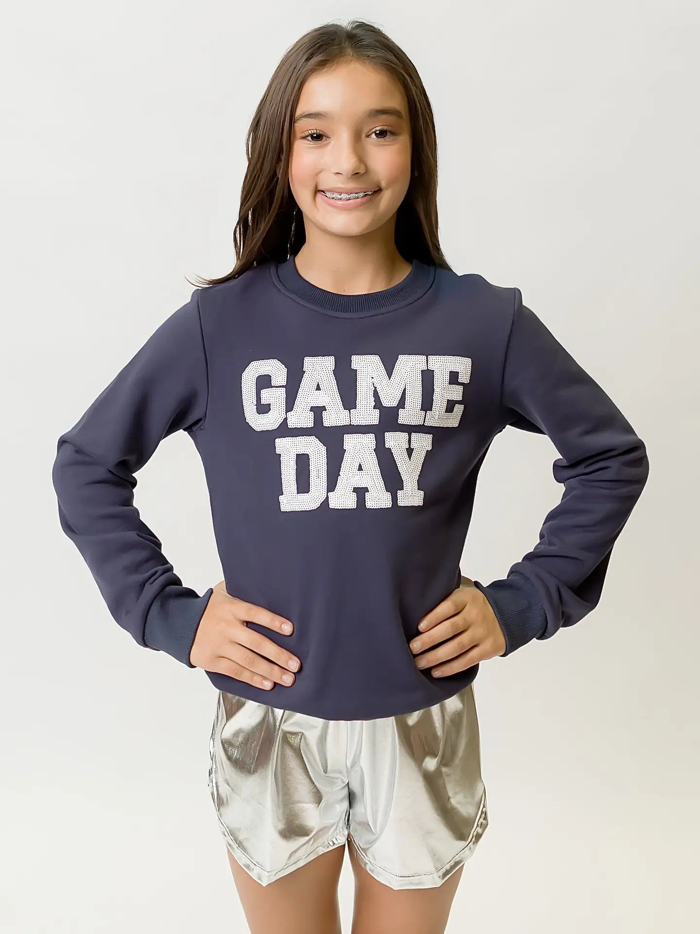 Gameday Sequin Sweatshirt