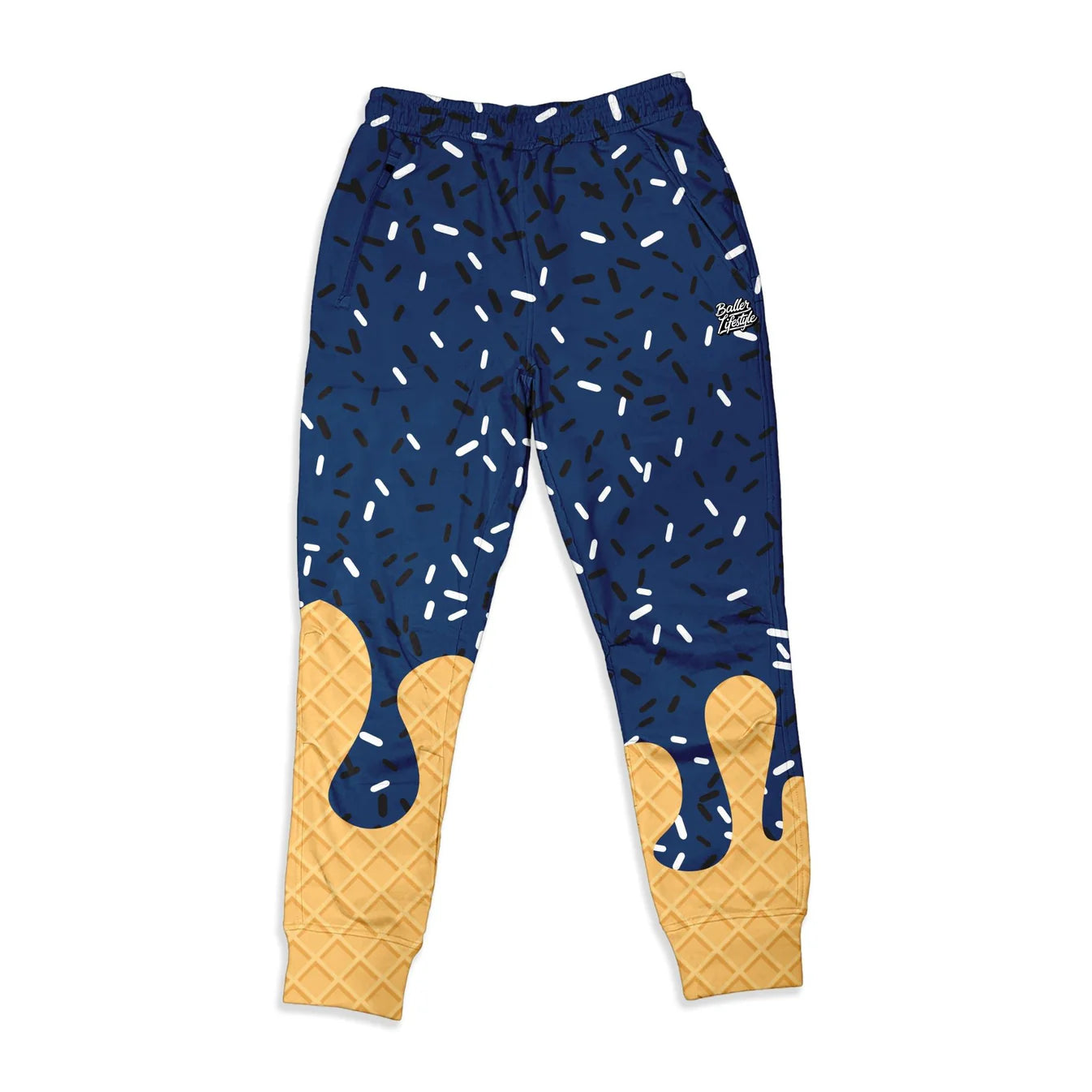 Baseball Lifestyle Ice Cream Drip Joggers Navy