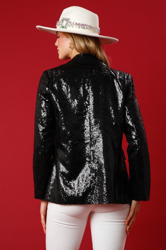 Nutcracker Sequin Blazer | Adorabella Boutique