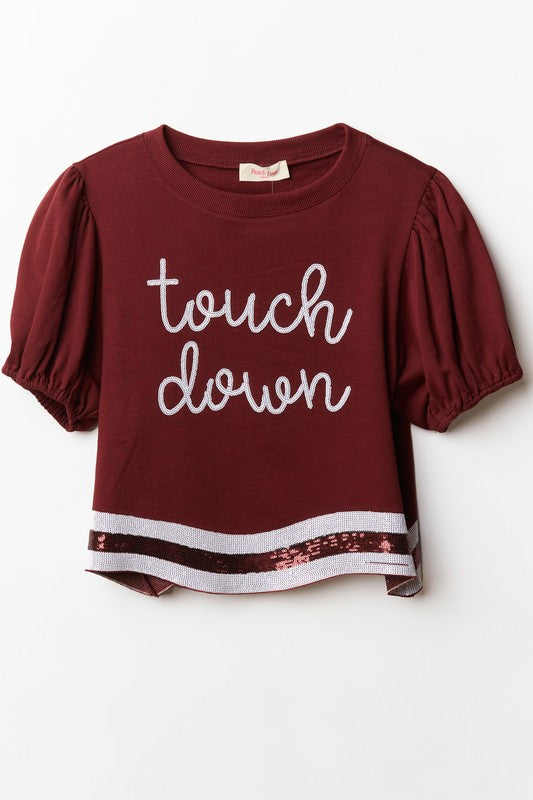 Football Queen Touch Down Tee