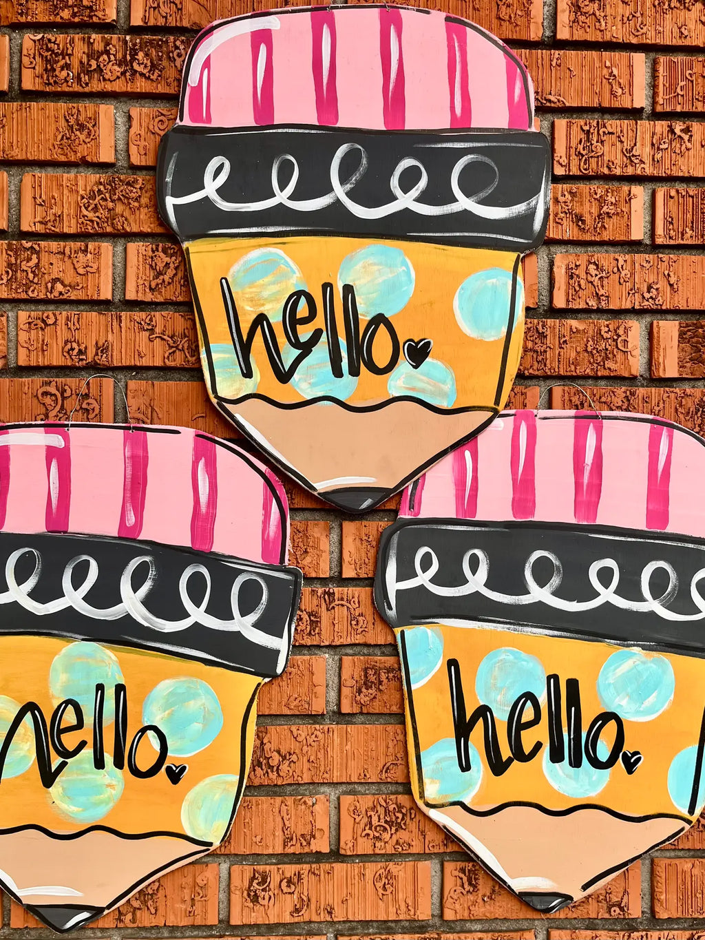 Pencil Door Hanger/ Teacher Appreciation Gift