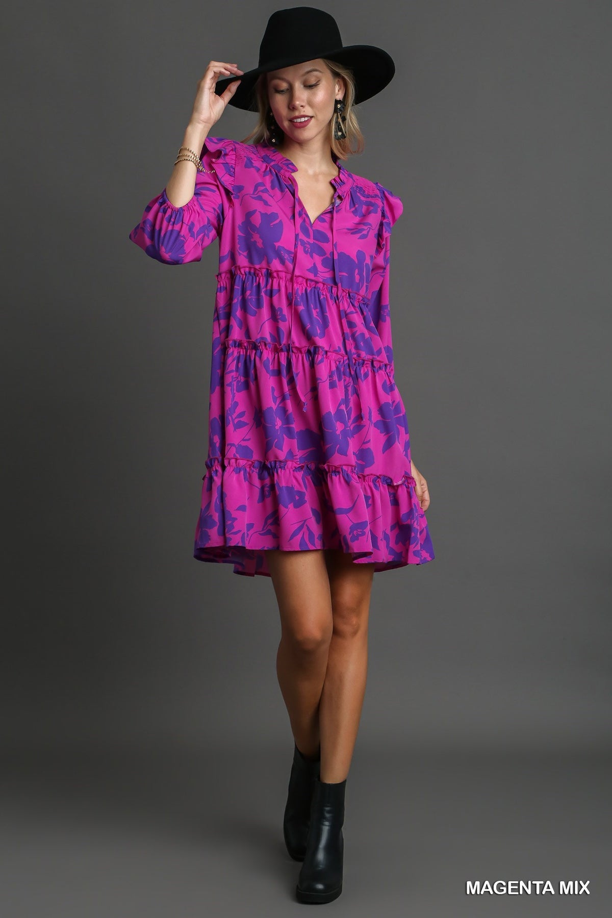 In Bloom Ruffle Dress