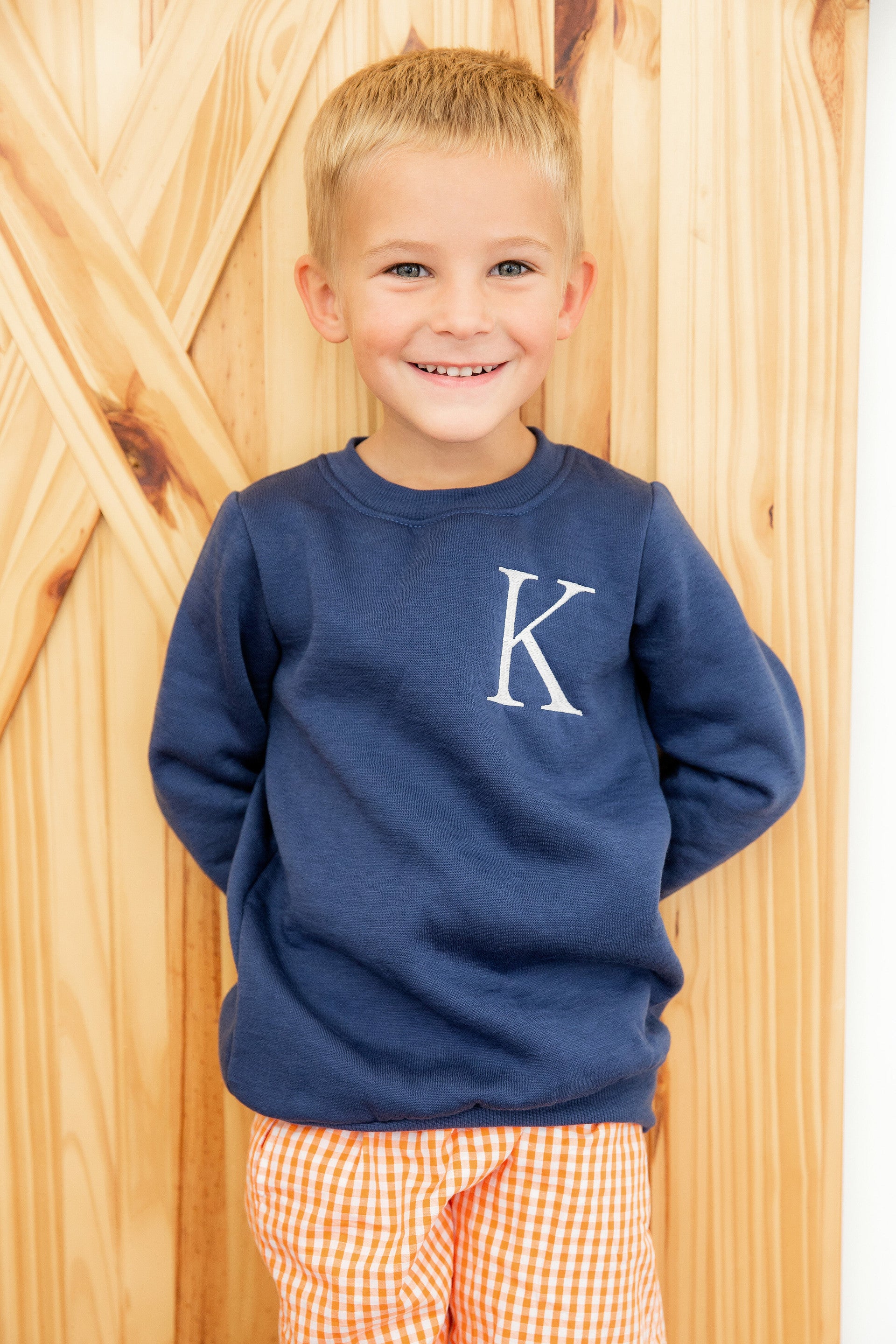 Youth Monogrammed Sweatshirt