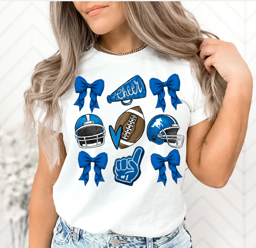 Mustang Spirit Collate Tee