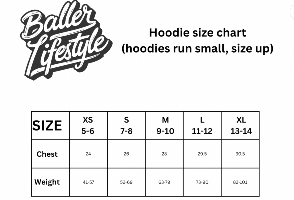 Lightening Bolt Baller Lifestyle Hoodie