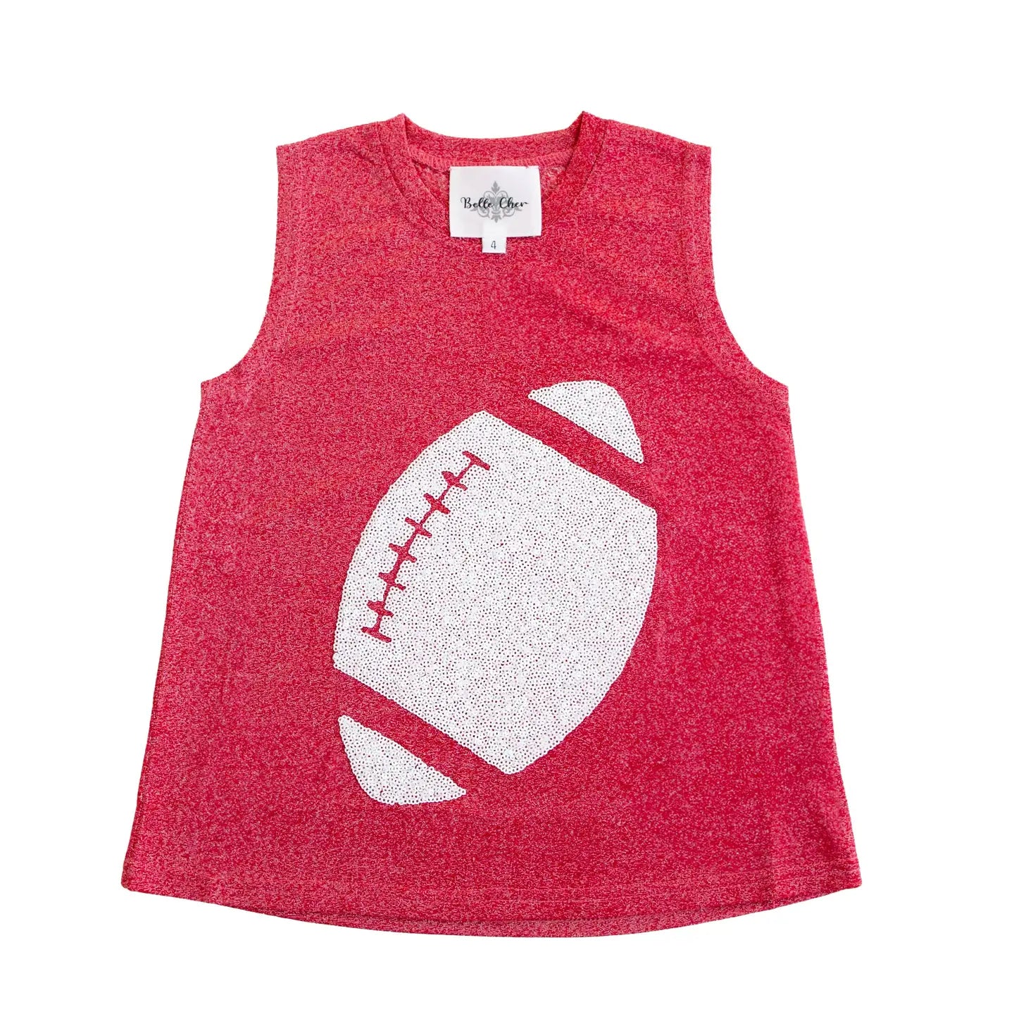 Sequin Football Tank