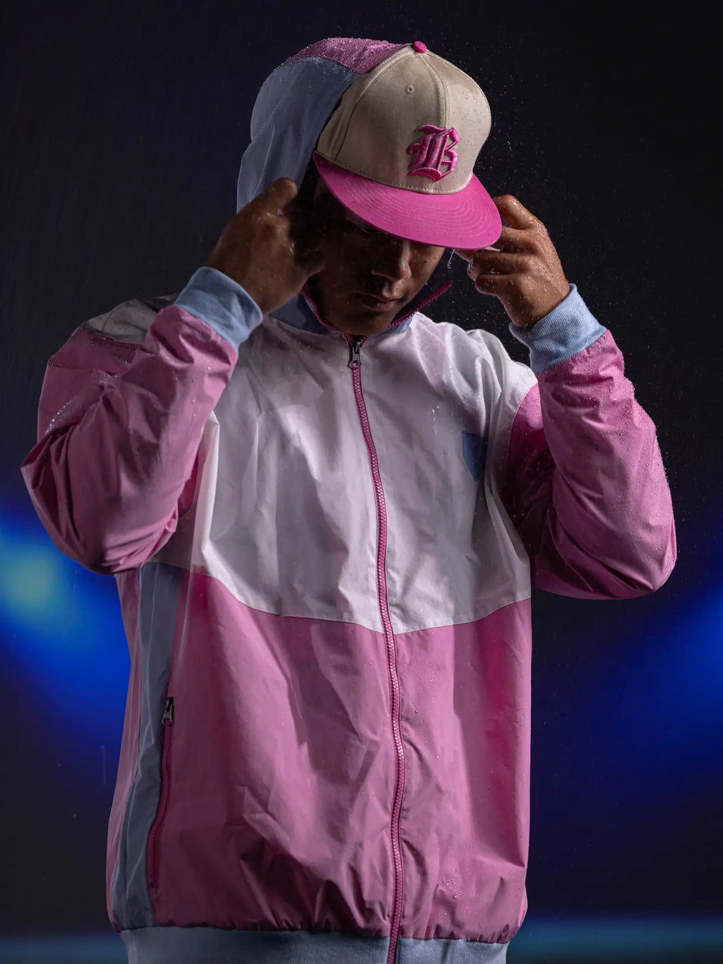 Shutout Retro Windbreaker (Cotton Candy) - Youth