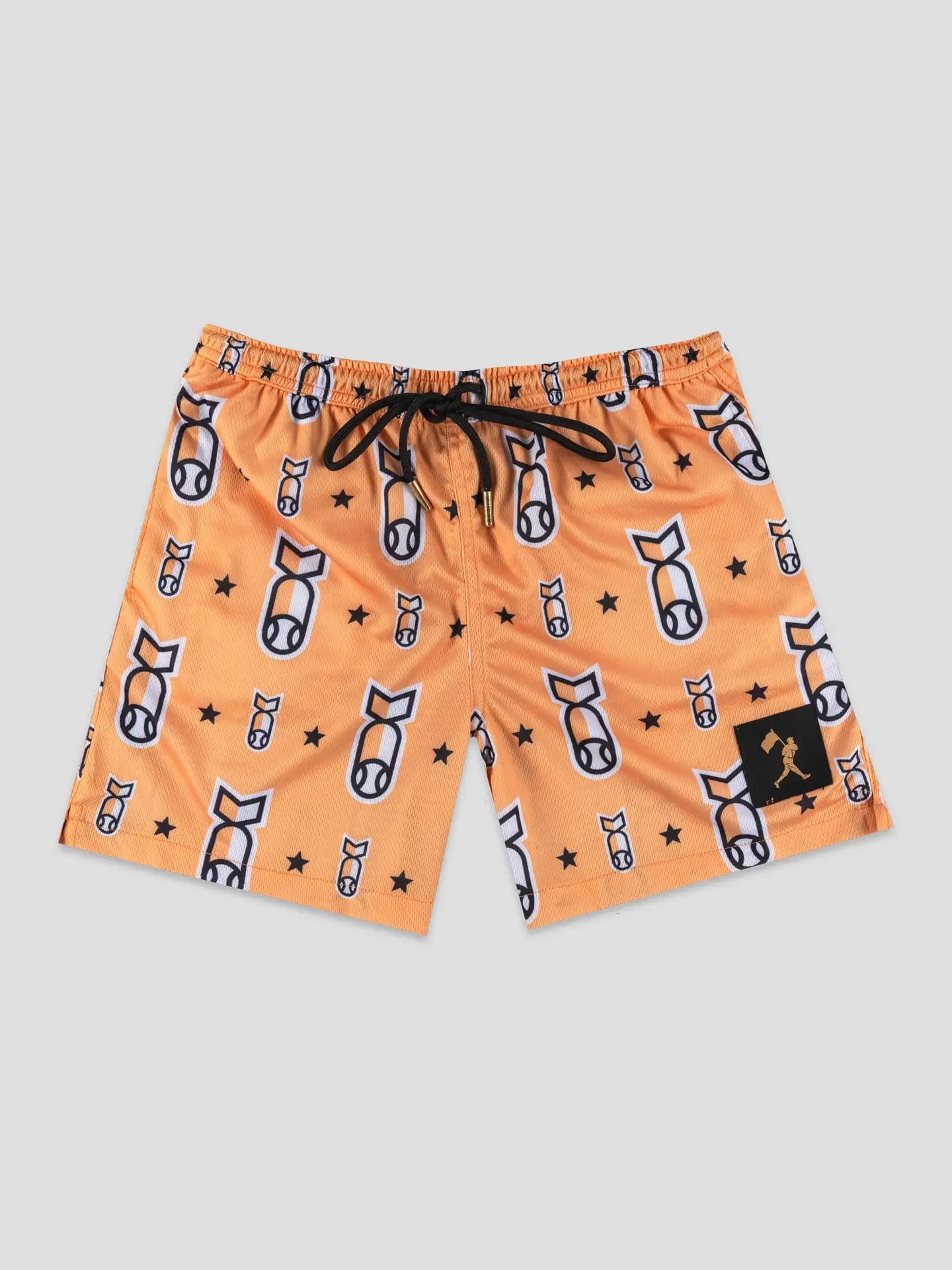 Stay Humble Drop Bombs Diamond Air Mesh Shorts - Youth