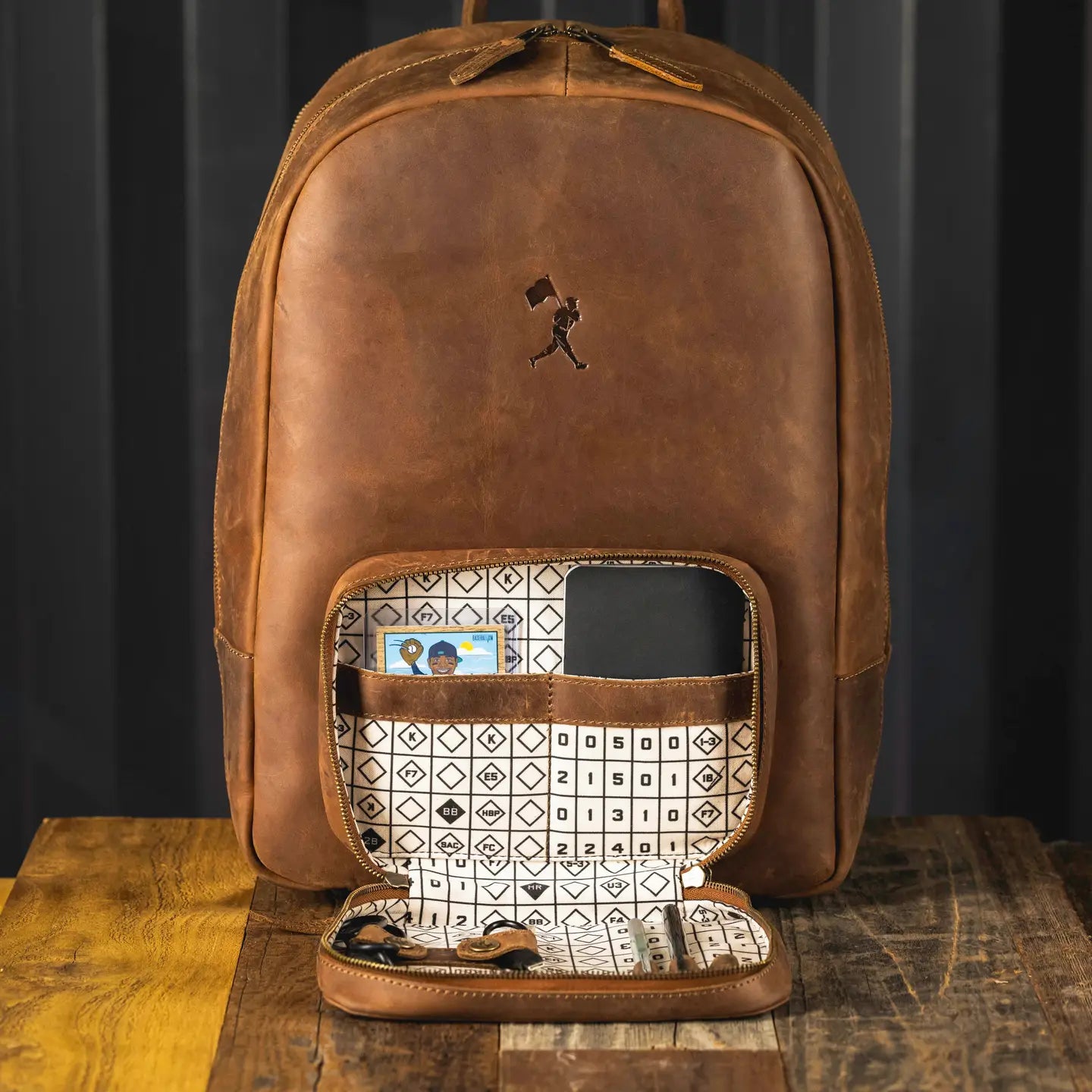 Baseballism Taylor Glove Leather Backpack