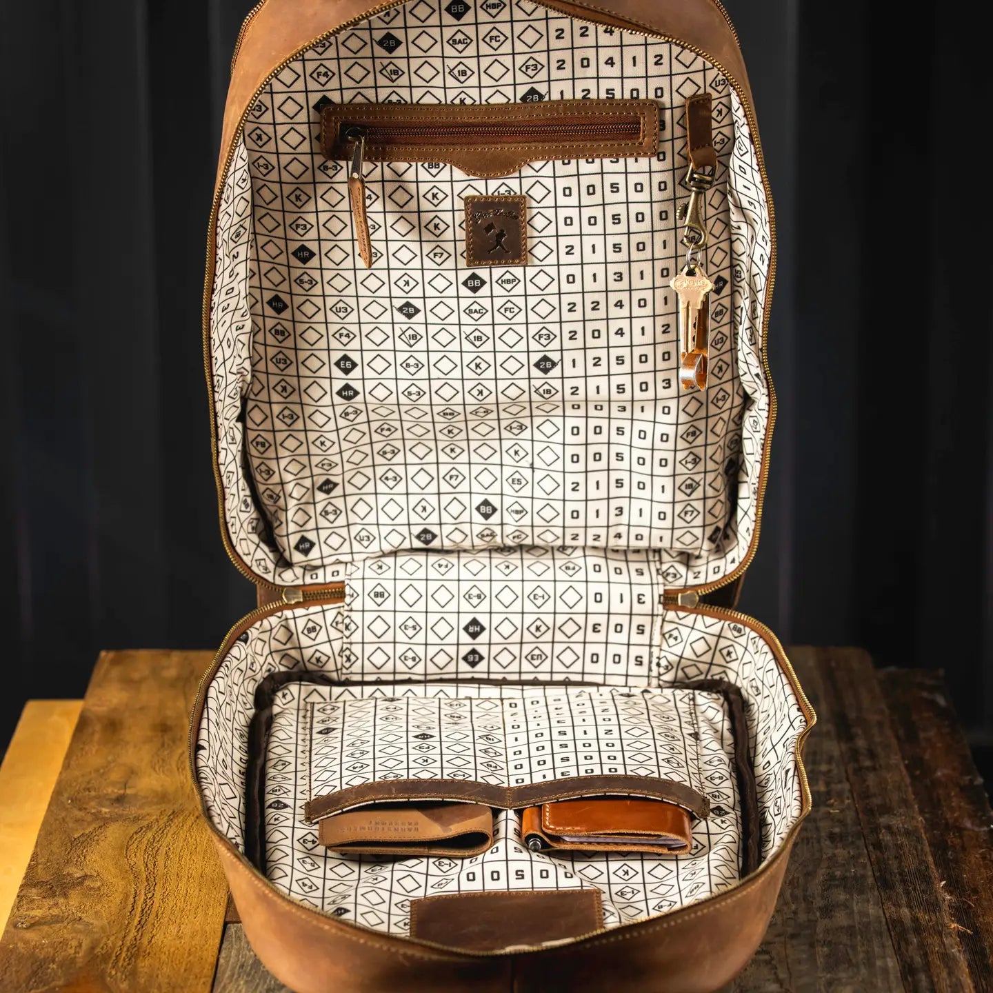 Baseballism Taylor Glove Leather Backpack