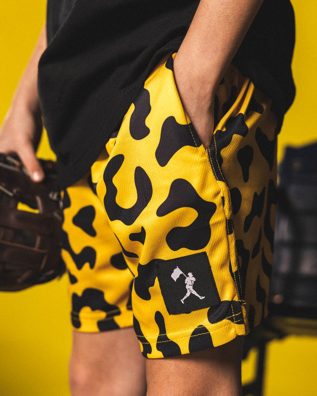 Wild Pitch Diamond Air Mesh Shorts -Cheetah